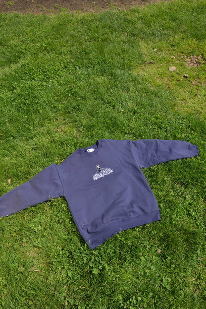 Navy Reaper Crewneck